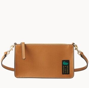 🦆 Dooney & Bourke Alpine Demi 20 Caramel NWT, Registration & Dust Bag